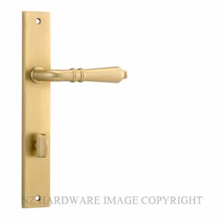 IVER 16200P85 SARLAT RECTANGULAR PRIVACY FURNITURE BRUSHED GOLD PVD