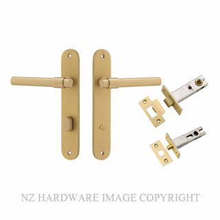 IVER 16400KPRIV60 HELSINKI OVAL PRIVACY KITSET BRUSHED GOLD PVD