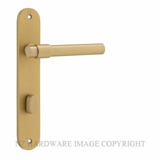 IVER 16400P85 HELSINKI OVAL PRIVACY FURNITURE BRUSHED GOLD PVD