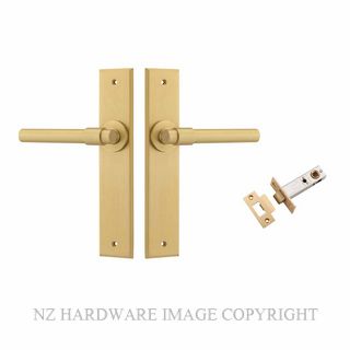 IVER 16404KPASS60 HELSINKI CHAMFERED PASSAGE KITSET BRUSHED GOLD PVD