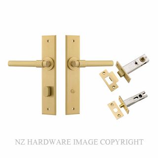 IVER 16404KPRIV60 HELSINKI CHAMFERED PRIVACY KITSET BRUSHED GOLD PVD