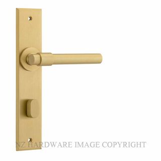 IVER 16404P85 HELSINKI CHAMFERED PRIVACY FURNITURE BRUSHED GOLD PVD