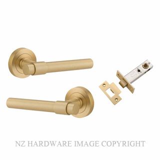IVER 16626KPASS60 HELSINKI ROUND ROSE PASSAGE KITSET BRUSHED GOLD PVD
