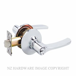 LOCKWOOD 7530CP SYMMETRY ENTRANCE SET CHROME PLATE