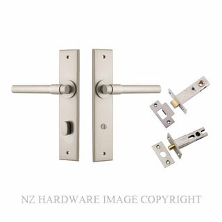 IVER 14904KPRIV60 HELSINKI CHAMFERED PRIVACY KITSET SATIN NICKEL