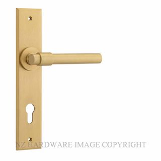 IVER 15404E85 HELSINKI CHAMFERED E85 EURO FURNITURE BRUSHED BRASS