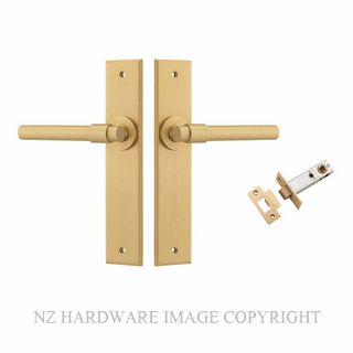 IVER 15404KPASS60 HELSINKI CHAMFERED PASSAGE KITSET BRUSHED BRASS
