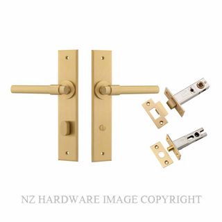 IVER 15404KPRIV60 HELSINKI CHAMFERED PRIVACY KITSET BRUSHED BRASS