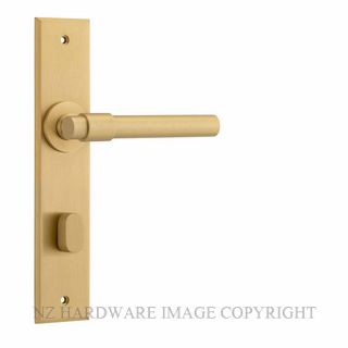 IVER 15404P85 HELSINKI CHAMFERED PRIVACY FURNITURE BRUSHED BRASS