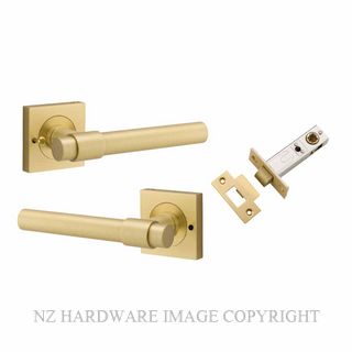 IVER 16204KIBPRIV60 HELSINKI SQUARE ROSE INTERGRATED PRIVACY BRUSHED GOLD PVD
