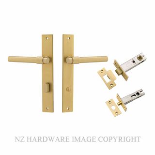 IVER 16396KPRIV60 HELSINKI RECTANGULAR PRIVACY KITSET BRUSHED GOLD PVD