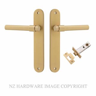 IVER 16400KPASS60 HELSINKI OVAL PASSAGE KITSET BRUSHED GOLD PVD