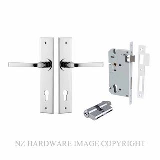 IVER 11788KENTR60KK ANNECY CHAMFERED KEY-KEY ENTRANCE LOCK KITSET CHROME PLATE
