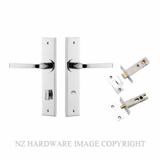 IVER 11788KPRIV60 ANNECY CHAMFERED PRIVACY KITSET CHROME PLATE