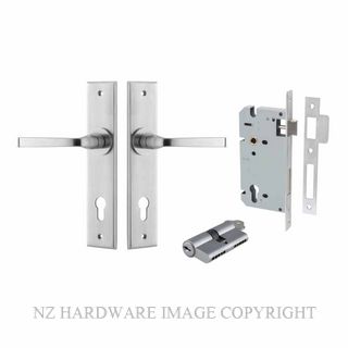 IVER 12288KENTR60KK ANNECY CHAMFERED KEY-KEY ENTRANCE LOCK KITSET BRUSHED CHROME