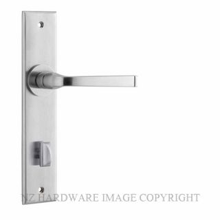 IVER 12288P85 ANNECY CHAMFERED PRIVACY FURNITURE BRUSHED CHROME