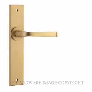IVER 15288 ANNECY CHAMFERED PASSAGE FURNITURE BRUSHED BRASS