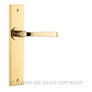 IVER 10288 ANNECY CHAMFERED PASSAGE FURNITURE POLISHED BRASS