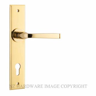 IVER 10288E85 ANNECY CHAMFERED E85 EURO FURNITURE POLISHED BRASS