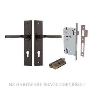 IVER 10788KENTR60KK ANNECY CHAMFERED KEY-KEY ENTRANCE LOCK KITSET SIGNATURE BRASS