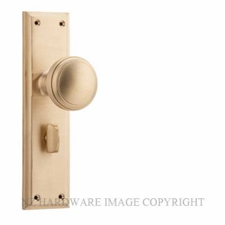 TRADCO 21366P MILTON KNOB PRIVACY UNLACQUERED SATIN BRASS