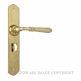 TRADCO 21353P UPB REIMS PRIVACY HANDLES UNLACQUERED POLISHED BRASS