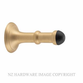 TRADCO 4505 SB DOOR STOP 80MM CONCEALED FIX SATIN BRASS