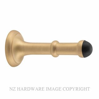 TRADCO 4506 SB DOOR STOP 100MM CONCEALED FIX SATIN BRASS