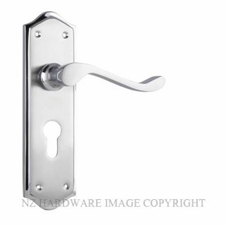 TRADCO 21596E SC HENLEY LEVER EURO SATIN CHROME