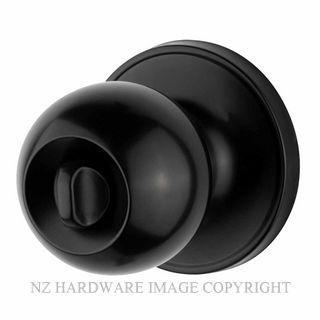 SYLVAN E72BK.B BOSTON PRIVACY KNOBSET MATT BLACK
