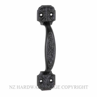 TRADCO 20375 ORNATE PULL HANDLE MATT BLACK