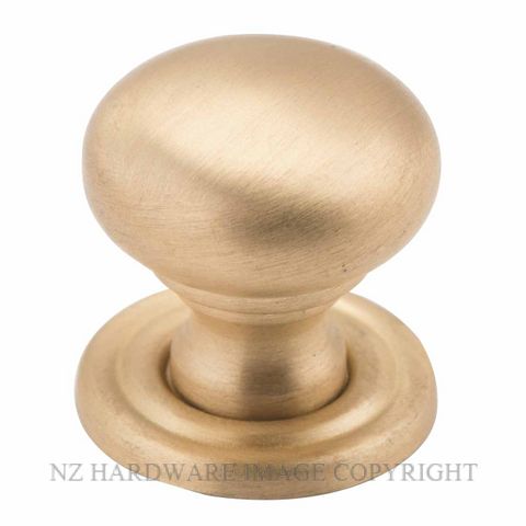 TRADCO 6712 - 6715 CUPBOARD KNOBS SATIN BRASS