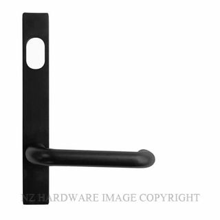 MILES NELSON NARROW PLATE 90 LEVER MATT BLACK