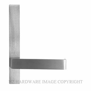 MILES NELSON MNC155N/87 87 LEVER EXTERNAL LEVER PLAIN PLATE SATIN CHROME