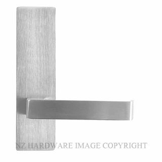 MILES NELSON MNC155/87 87 LEVER EXTERNAL LEVER PLAIN PLATE SATIN CHROME