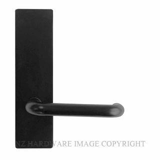 MILES NELSON MNC155/90BLK 90 LEVER EXTERNAL LEVER PLAIN PLATE MATT BLACK