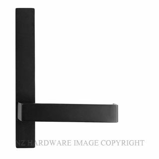 MILES NELSON MNC155N/87BLK 87 LEVER EXTERNAL LEVER PLAIN PLATE MATT BLACK
