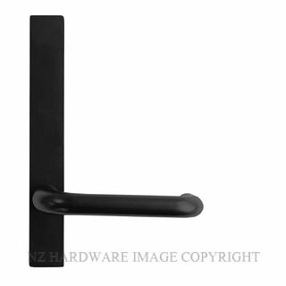MILES NELSON MNC155N/90BLK 90 LEVER EXTERNAL LEVER PLAIN PLATE MATT BLACK