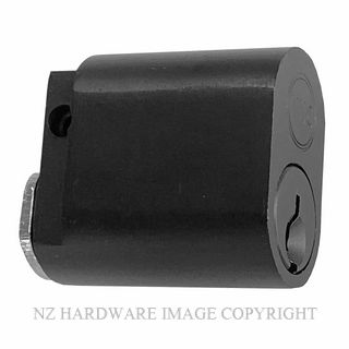 MILES NELSON OVAL LOCK CYLINDER MATT BLACK