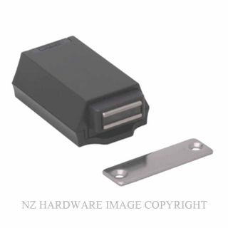 NZ HARDWARE LAMP ML-ZN80-BL MAGNETIC PUSH LATCH BLACK