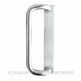 MILES NELSON MNC106N/PULL INTERNAL D-PULL PLAIN PLATE SATIN CHROME