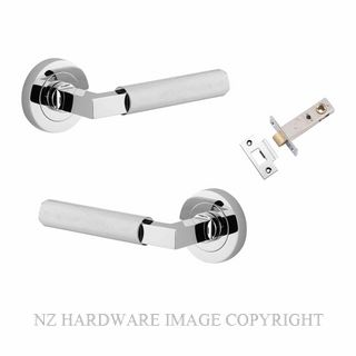 IVER 0354KPASS60 BRUNSWICK ROUND ROSE PASSAGE KITSET CHROME PLATE