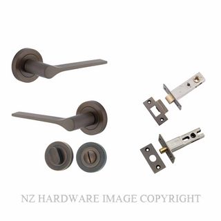 IVER 0361KPRIV60 COMO ROUND ROSE PRIVACY KITSET SIGNATURE BRASS