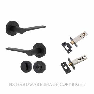 IVER 0363KPRIV60 COMO ROUND ROSE PRIVACY KITSET MATT BLACK