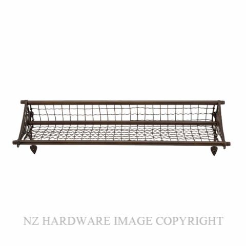 TRADCO 4841 AB LUGGAGE RACK NSWR 725 X 290MM ANTIQUE BRASS