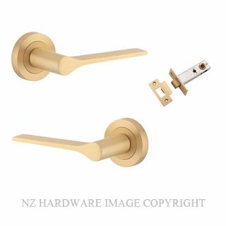 IVER 0455KPASS60 COMO ROUND ROSE PASSAGE KITSET BRUSHED BRASS