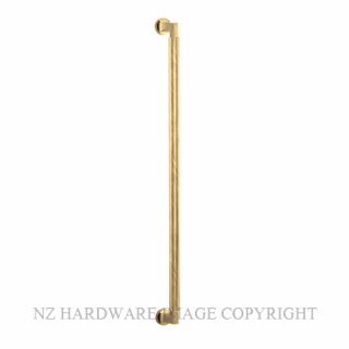 IVER 17156 BRUNSWICK PULL HANDLE 635MM BRUSHED GOLD PVD