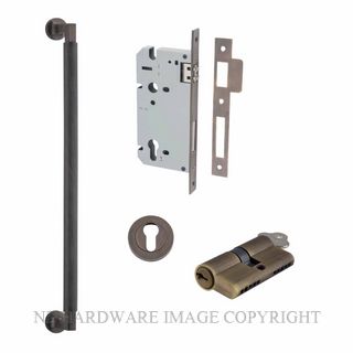 IVER 0471 - 9431 BRUNSWICK PULL HANDLE LOCK KITS SIGNATURE BRASS