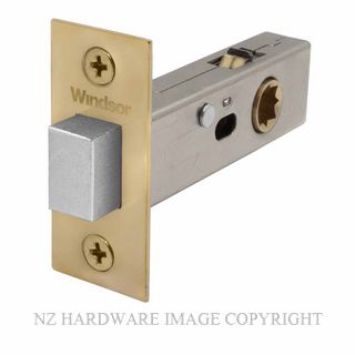 WINDSOR 1444-UB 60MM MAGNETIC LATCH UNLACQUERED BRASS