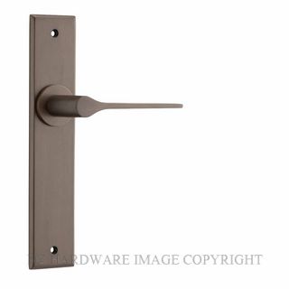 IVER 10758 COMO CHAMFERED PASSAGE FURNITURE SIGNATURE BRASS